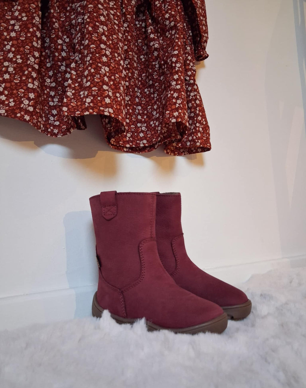Zeru tex boots barefoot Bordeaux